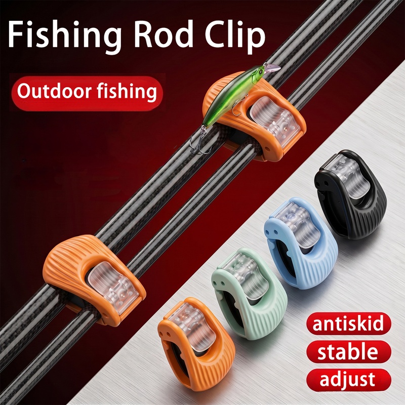 Fishing Equipment Cheap - 4pcs/set Universal Fishing Rod Clip Quick-Attach