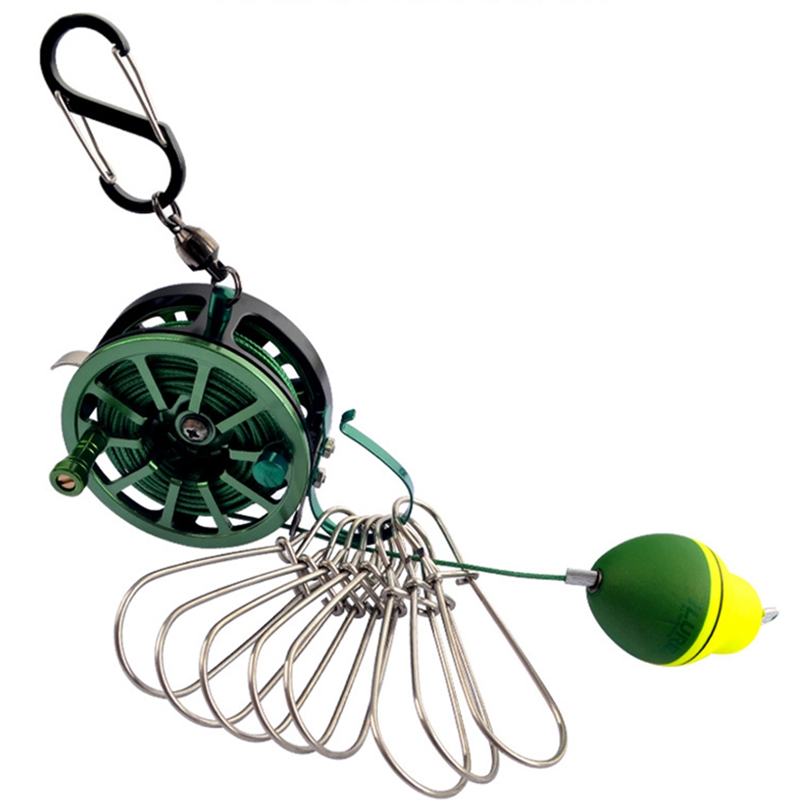 Fishing Stringer Stainless Ste - Fishing Equipment Cheap ulasan dan harga