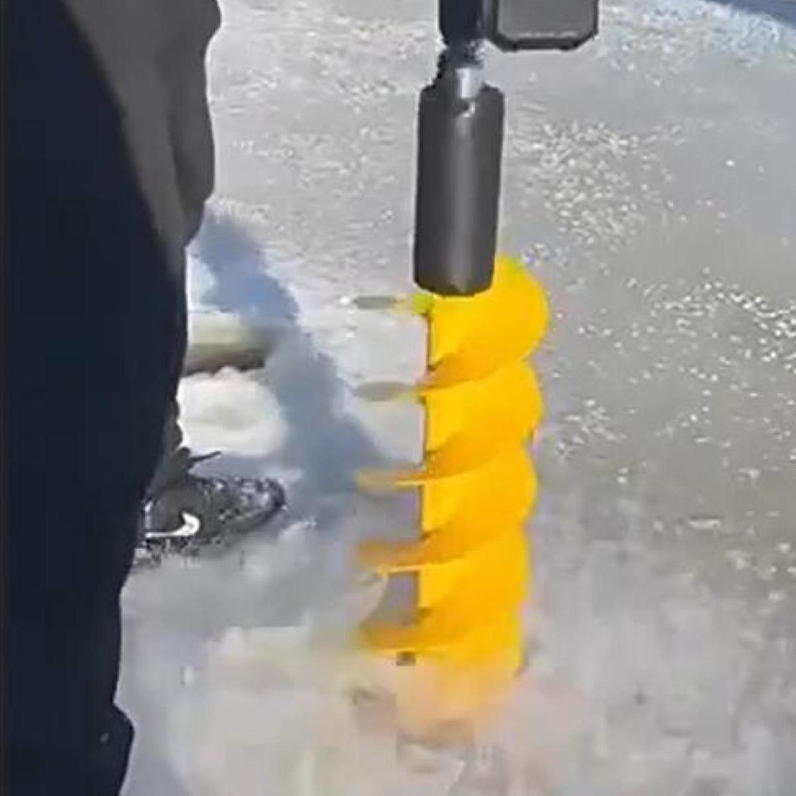 Ice Drill Auger Portable Alumi - Ice Fishing Tip Up ulasan dan harga