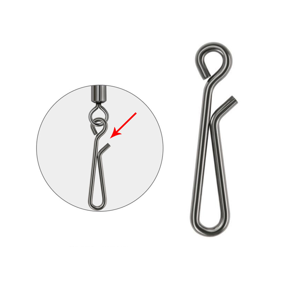 DNDYUJU 50pcs Stainless Steel  - Fishing Equipment Cheap ulasan dan harga