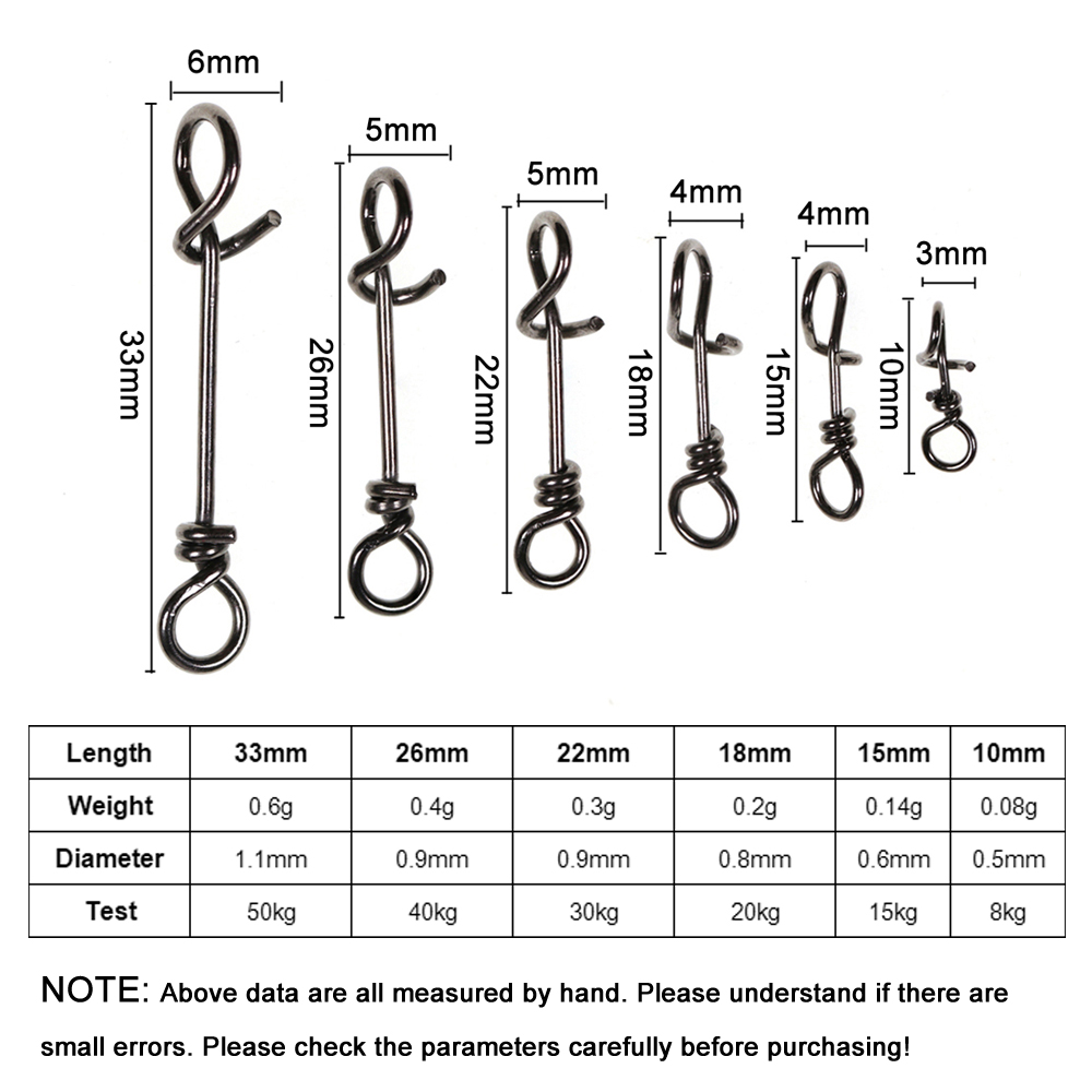 Bimoo 50pcs Stainless Steel Qu - Fishing Equipment Cheap ulasan dan harga
