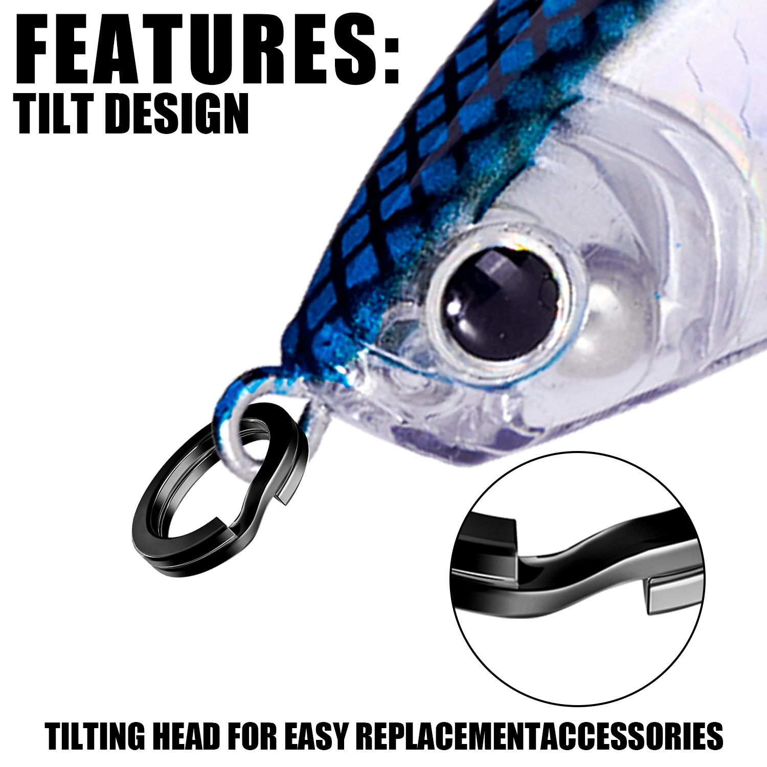 100pcs Fishing Split Rings Sta - Fishing Equipment Cheap ulasan dan harga