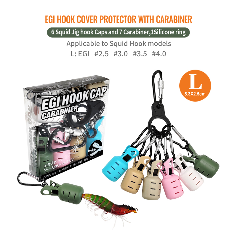 New Squid Jig Bait Protector K - Fishing Equipment Carp ulasan dan harga