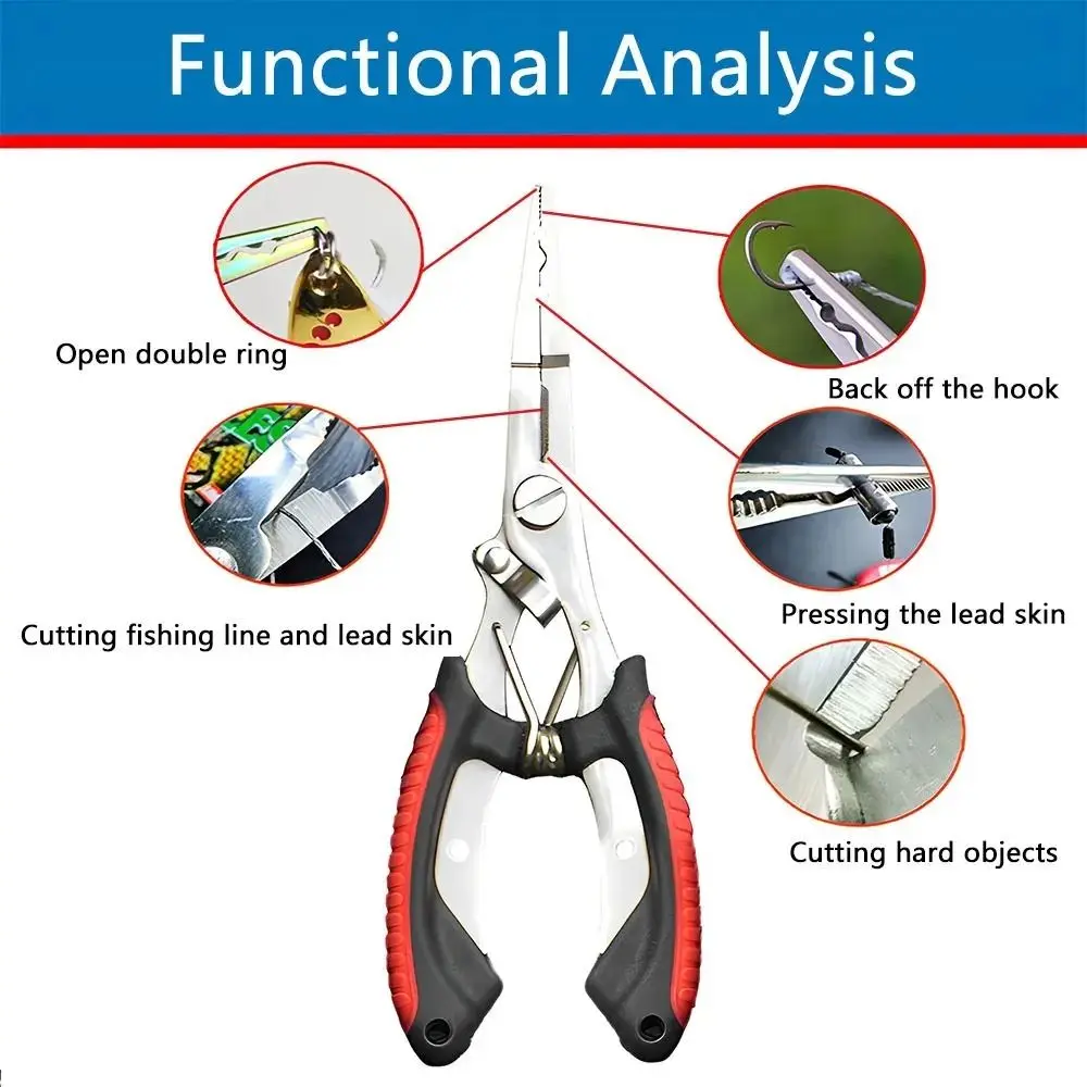 Stainless Steel Fishing Pliers - Fishing Equipment Price ulasan dan harga